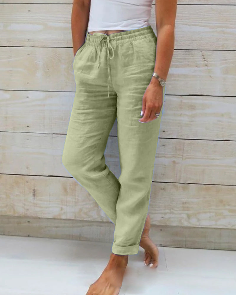 Dina® ColorComfort Pants - Bumbalu Israel ירוק / XS (34)