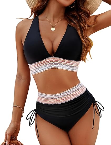 lana™ - Bikini Set - Bumbalu Israel שחור / S Bra