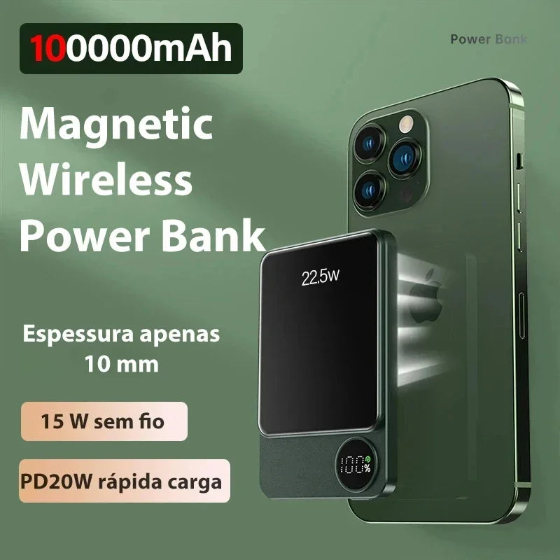 VoltWave™ |אלחוטי מגנטי סוללת גיבוי 1000 mAh - Bumbalu Israel