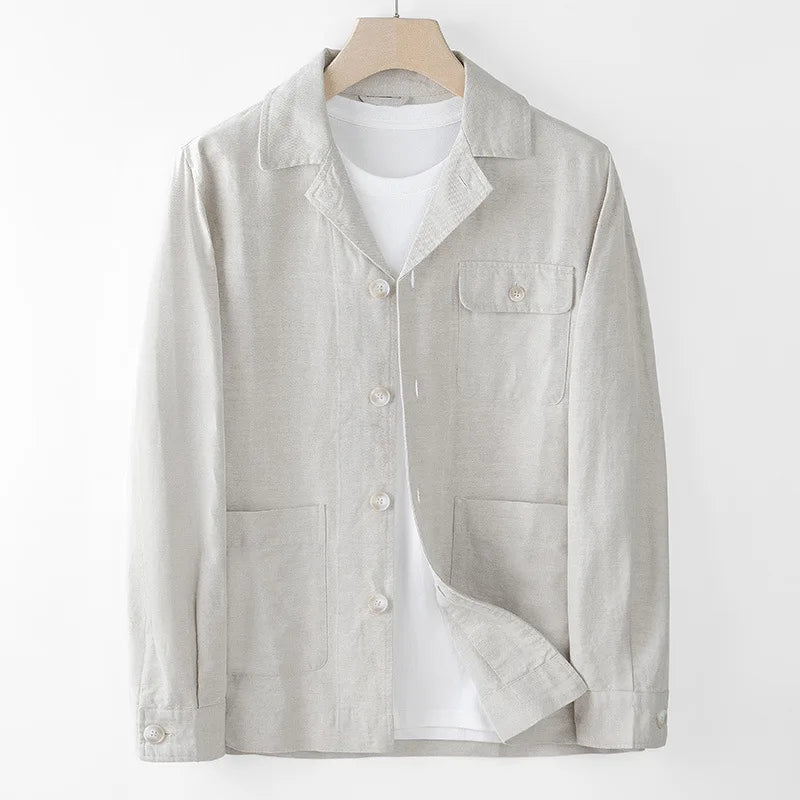 Orion Premium Cotton Linen Jacket