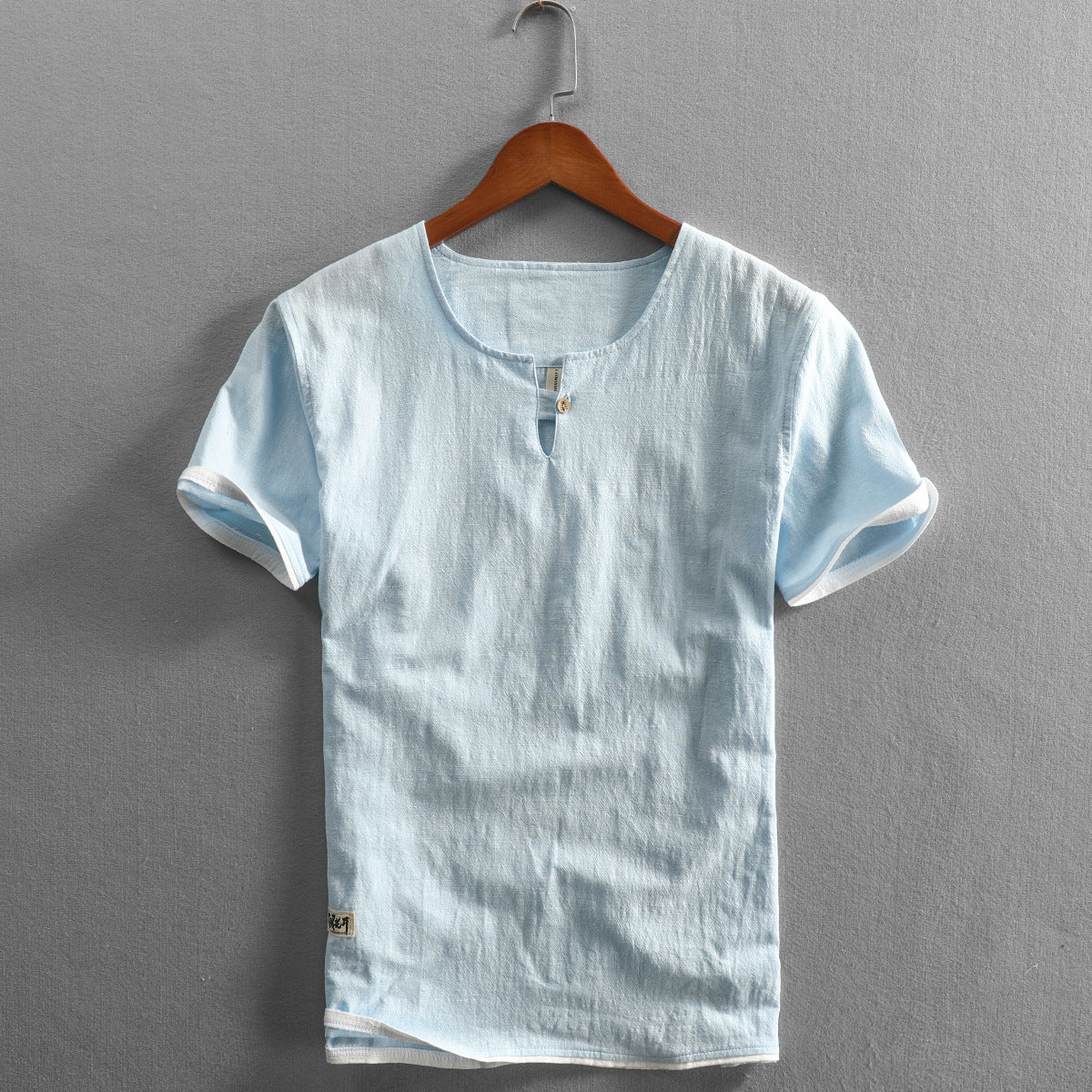 Riku Cotton Linen Short Sleeve Shirt