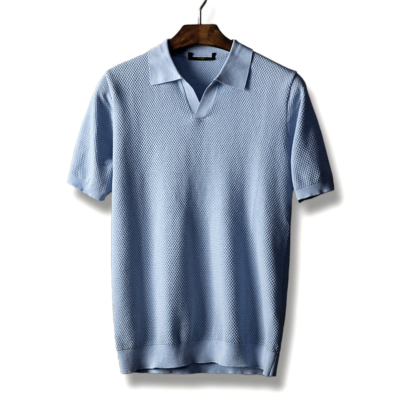 Émilio Luxe Peruvian Cotton Polo Shirt