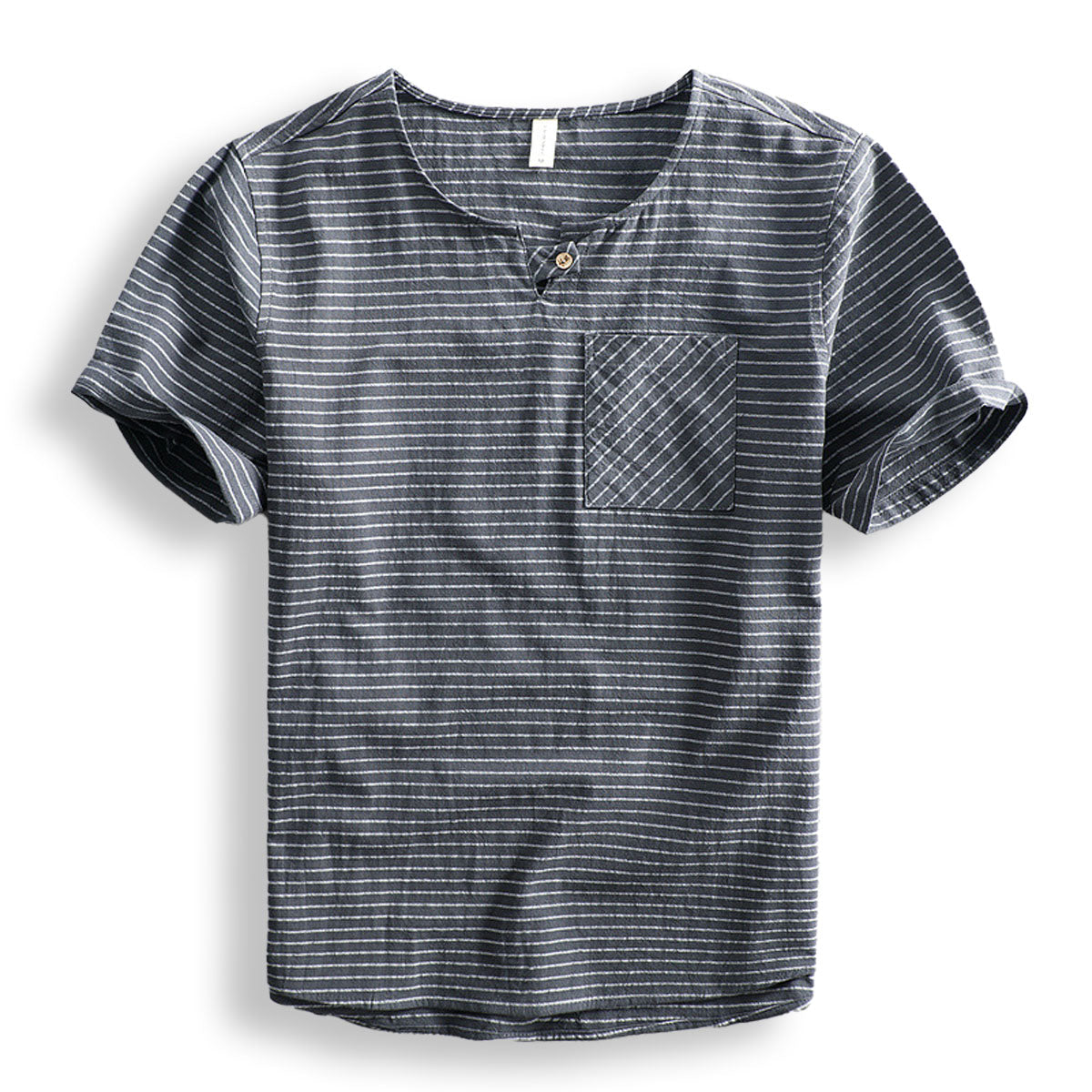 Van Belmont Striped Cotton Tee