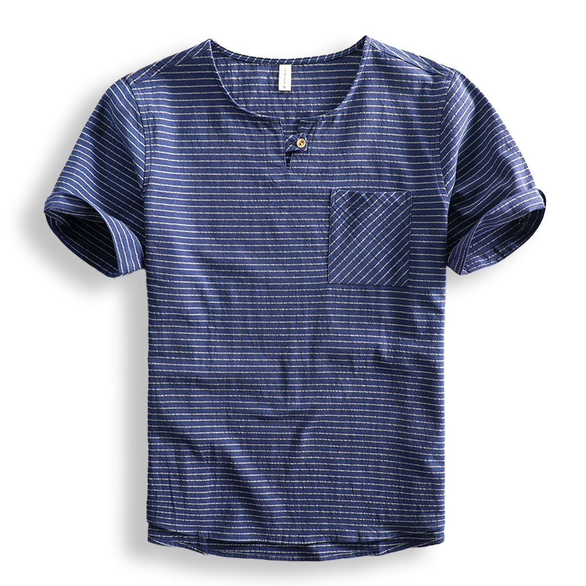 Van Belmont Striped Cotton Tee